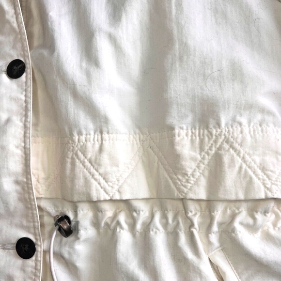 Vintage Woolrich Down Filled Puffer Winter White Coyote Fur Trim L - Picture 6 of 10